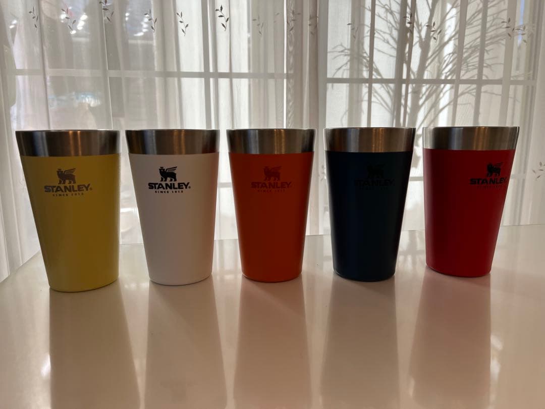 【美品】週末値下12000 スタンレー真空パイントタンブラー 5色セット