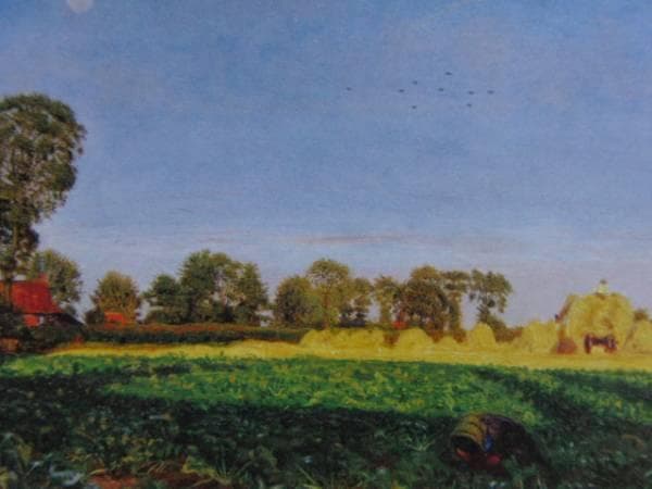 フォード・マドックス・ブラウン、穀物の運搬、希少な画集より