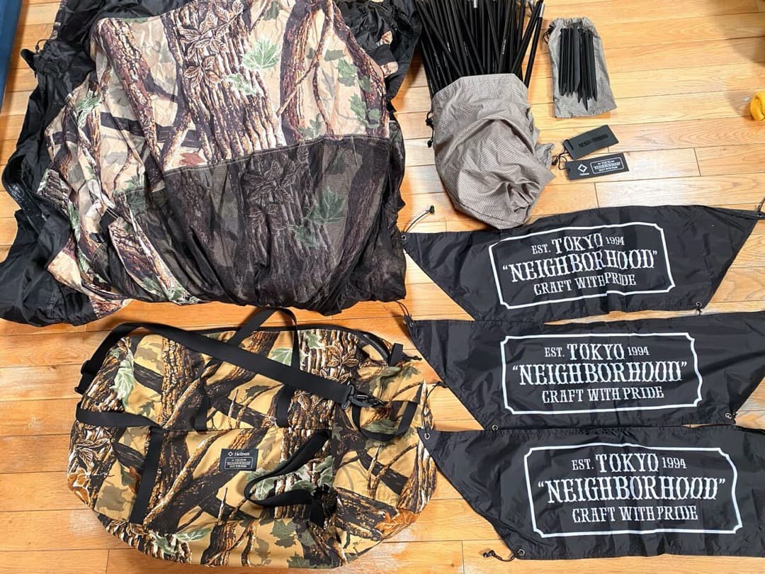 ヘリノックス別注モデル ネイバーフッド ノナドームneighborhoodテント