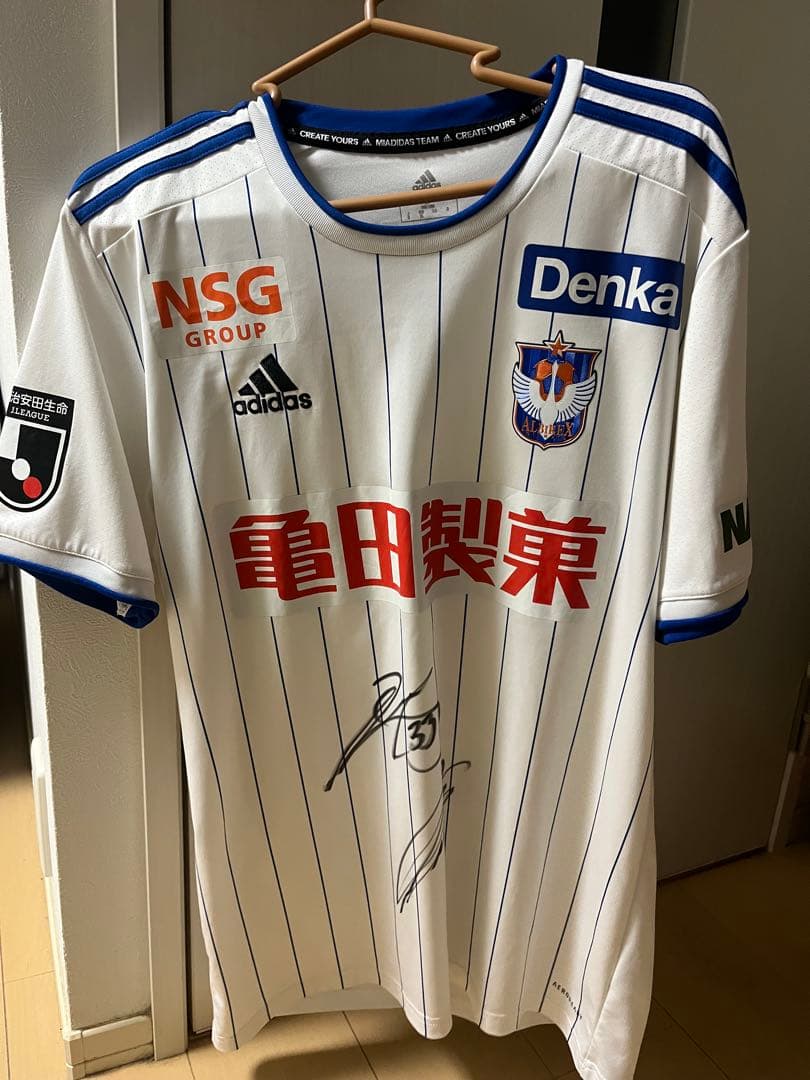 アルビレックス新潟　高木善朗　ユニフォーム