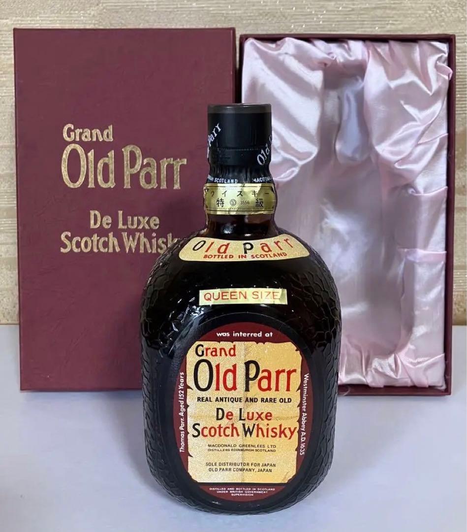 グランド オールドパー デラックス　クイーンサイズ　ウイスキー　未開栓　箱付き