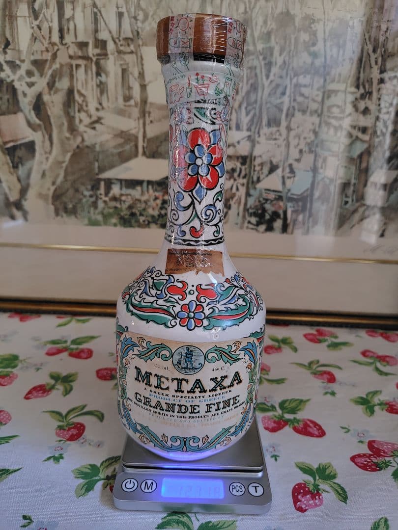 メタクサ XA コルク折れ　ブランデー 陶器ボトル 700ml 40%