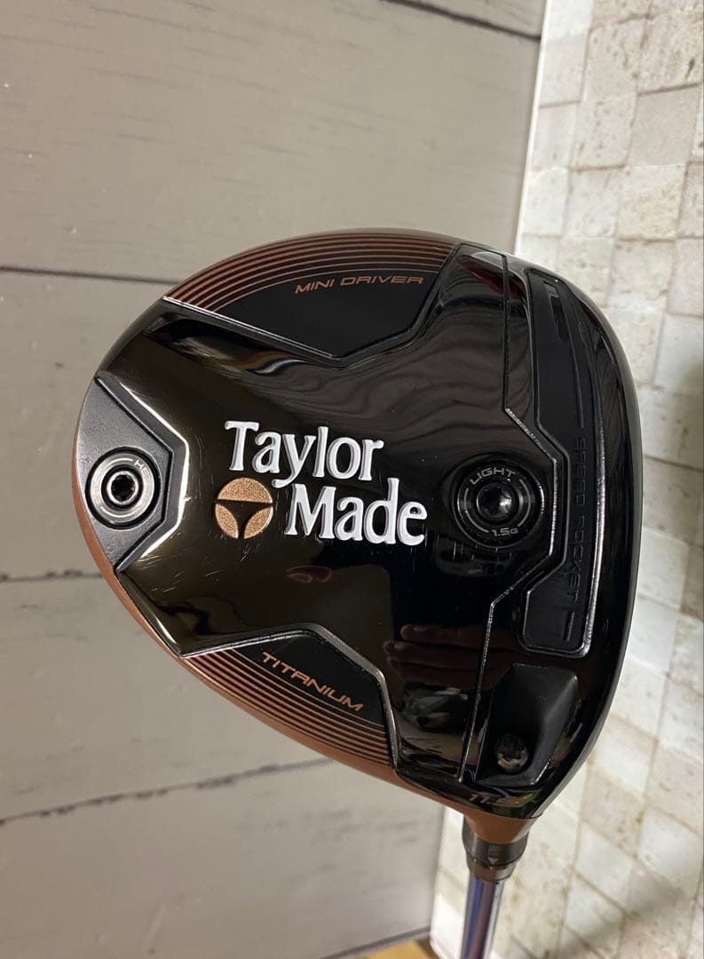 TaylorMade BRNR Mini Copper 11.5°シャフト2本