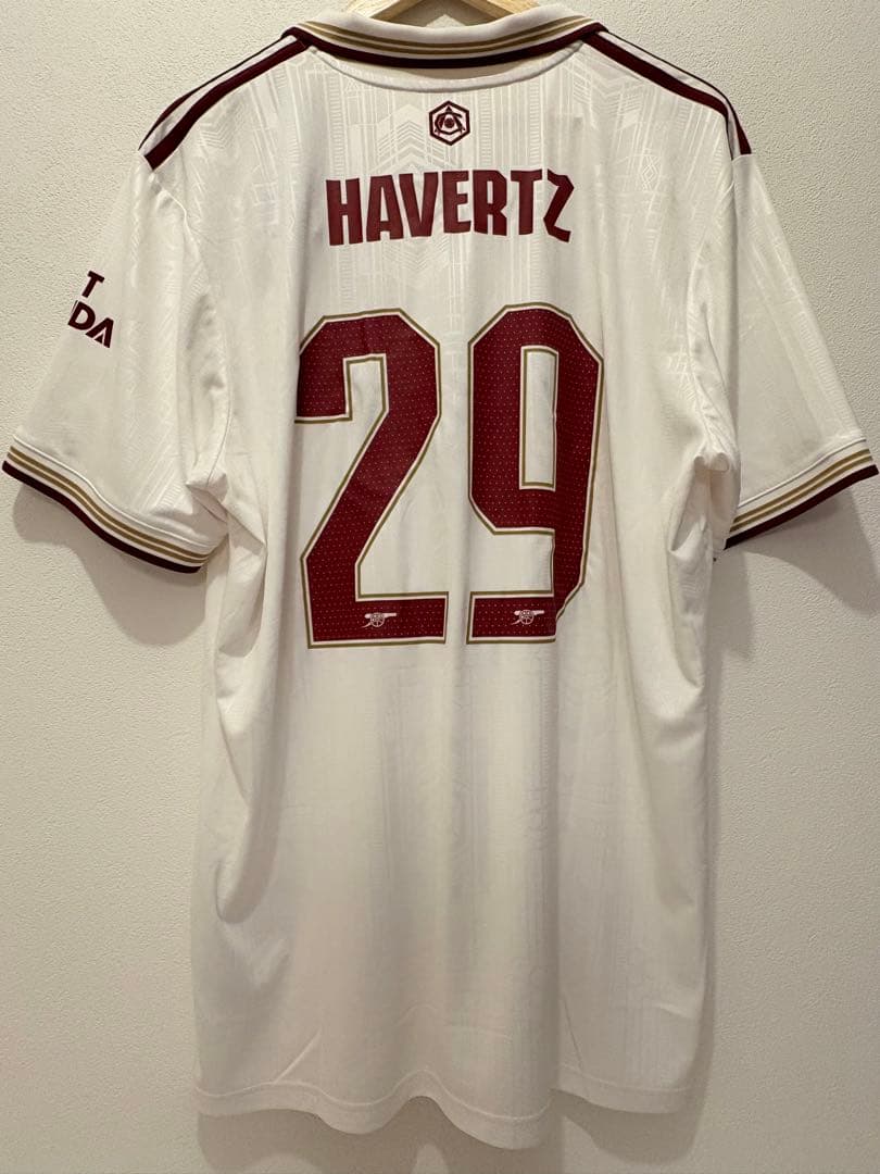 アーセナル2526 3rdユニフォーム　アーセナルフォント