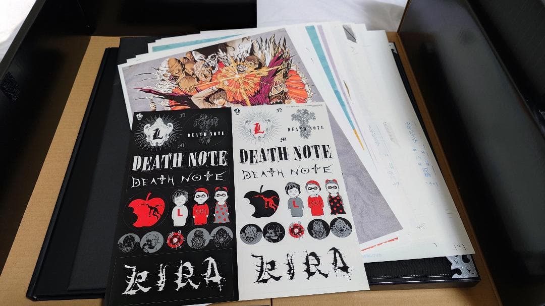 DEATH NOTE「DEATH BOX」小畑健画集 blanc et noir