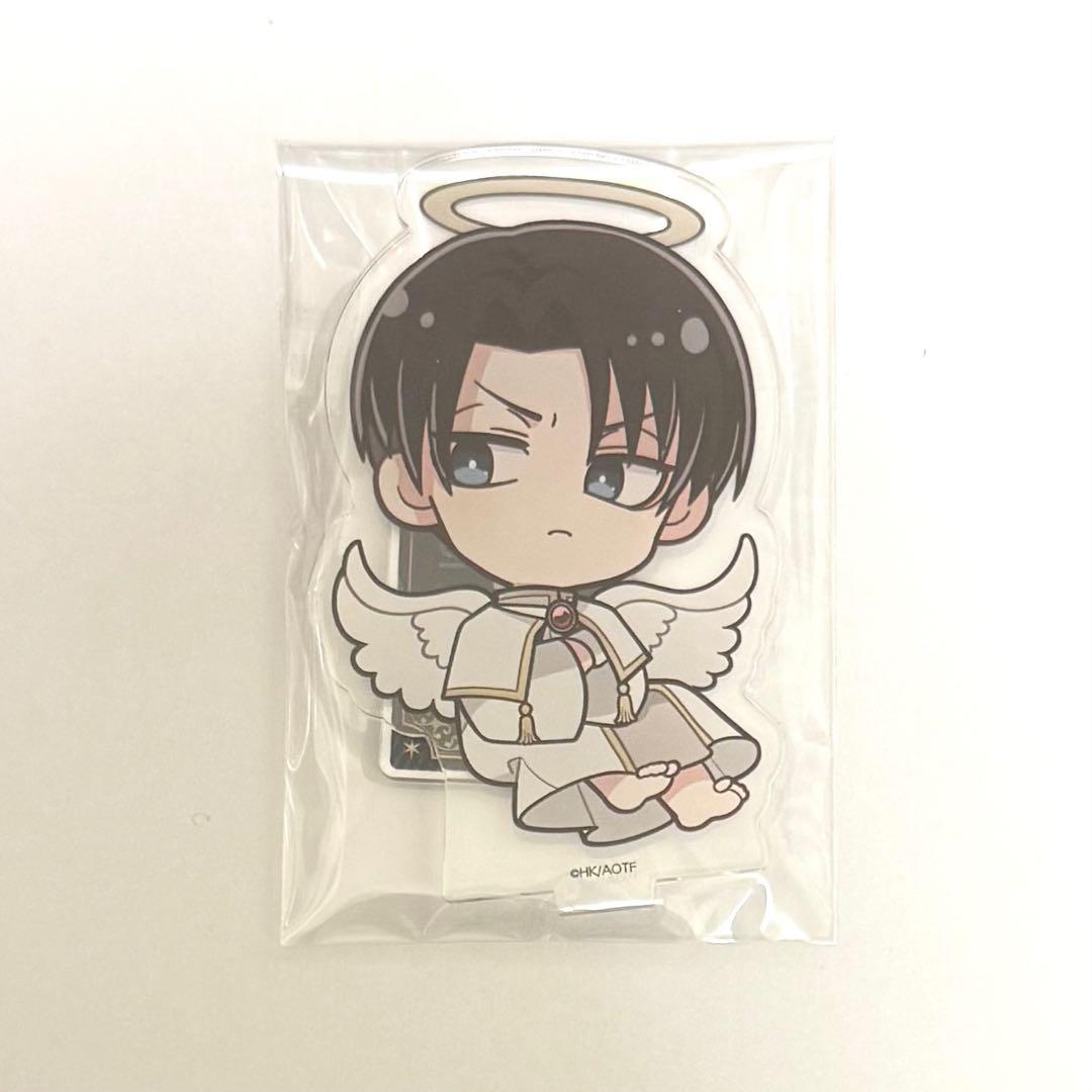 進撃の巨人 リヴァイ アクリルスタンド デコラpic ラバーキーホルダー