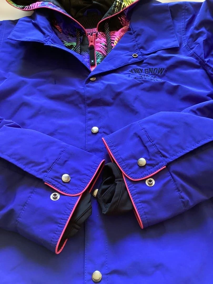 新品 xnix ロイヤルブルーフェニックス コーチジャケット レディースＳ