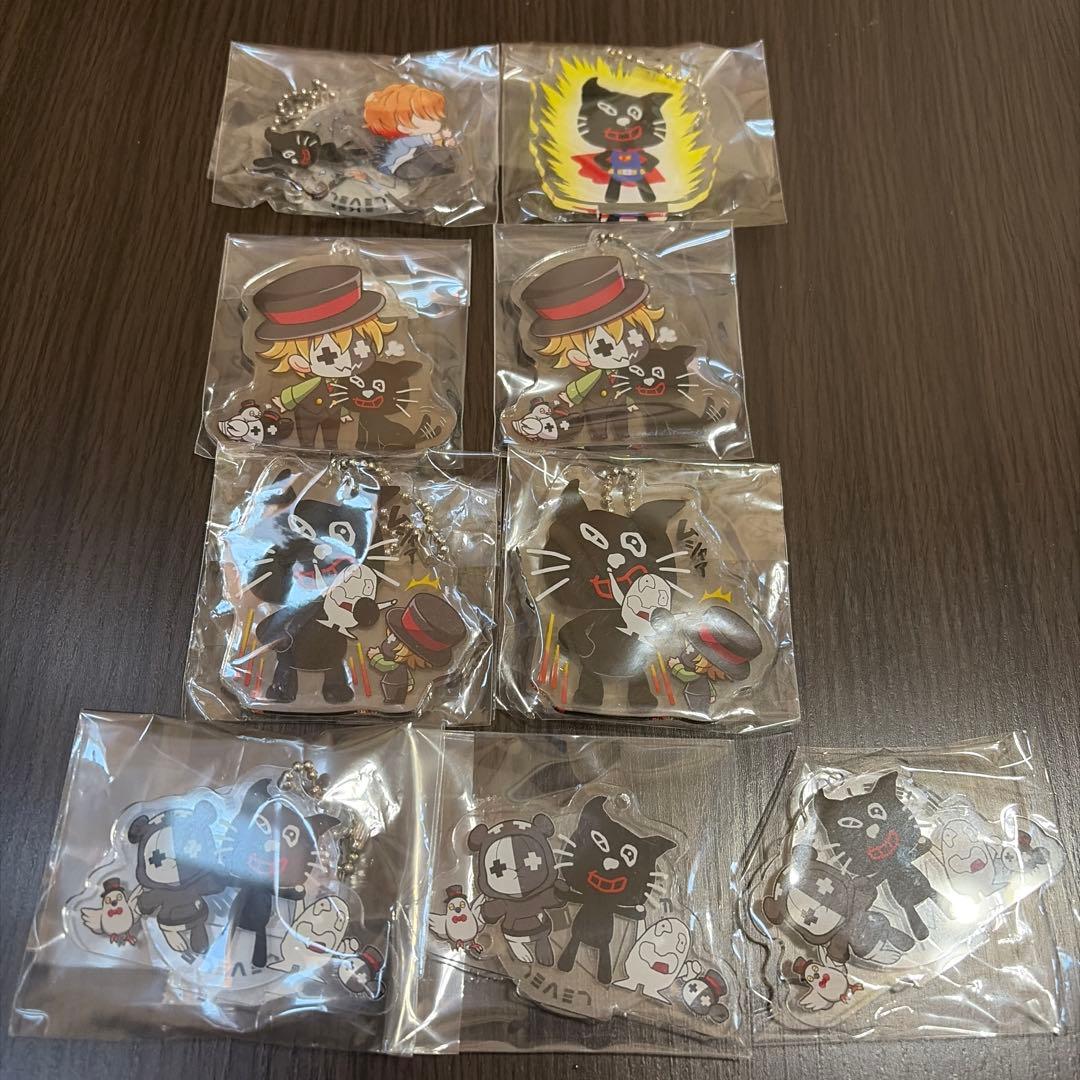 レトキヨキャラクター アクリルキーホルダー 9個セット