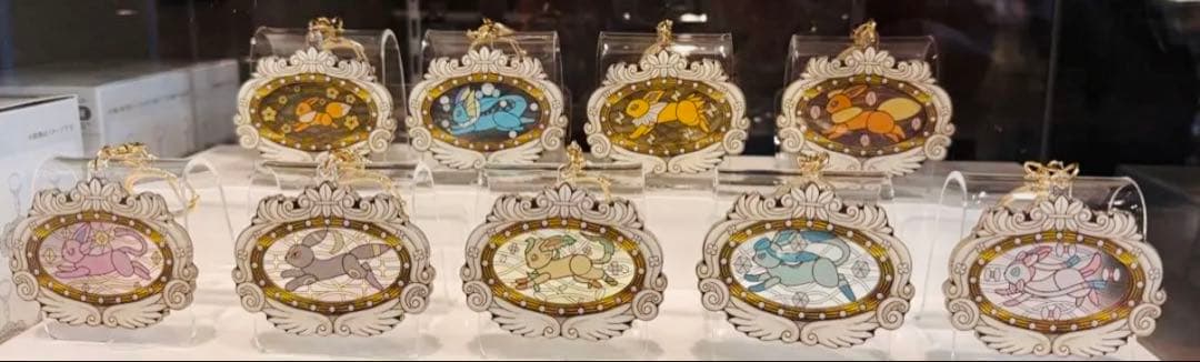 ポケパークカントー ブイズ　キーホルダー 9種セット