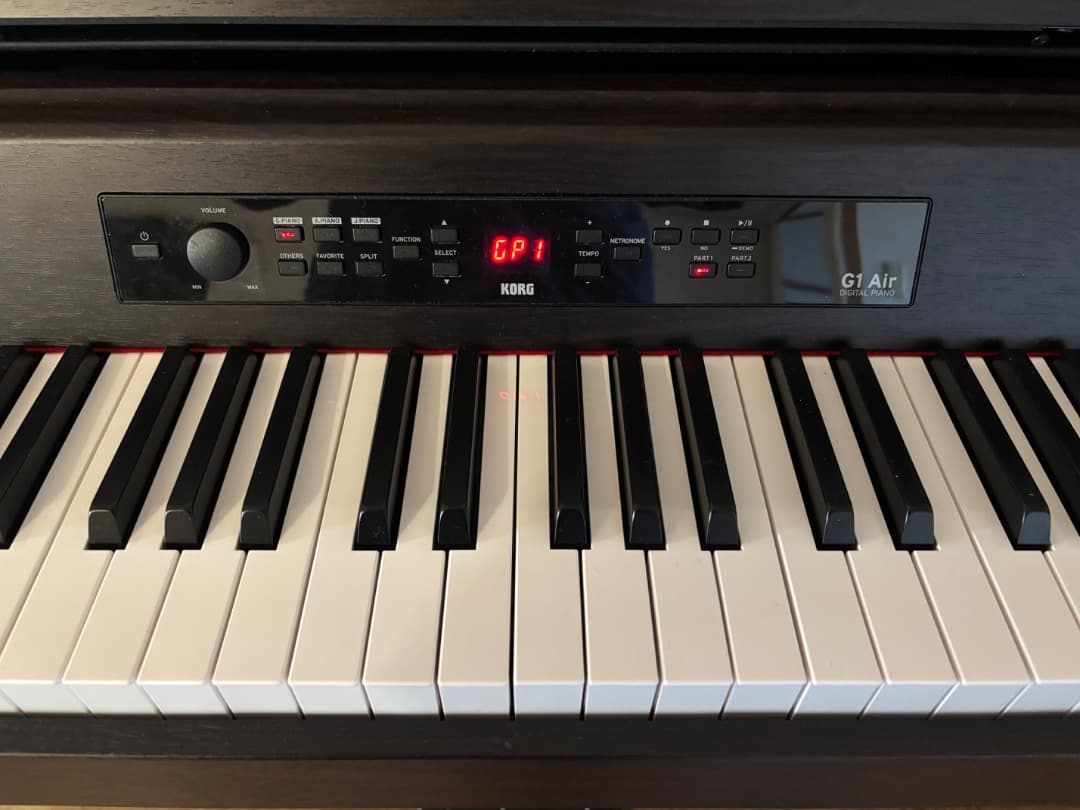 【美品】KORG G1 Air デジタルピアノ ダークウッド 88鍵