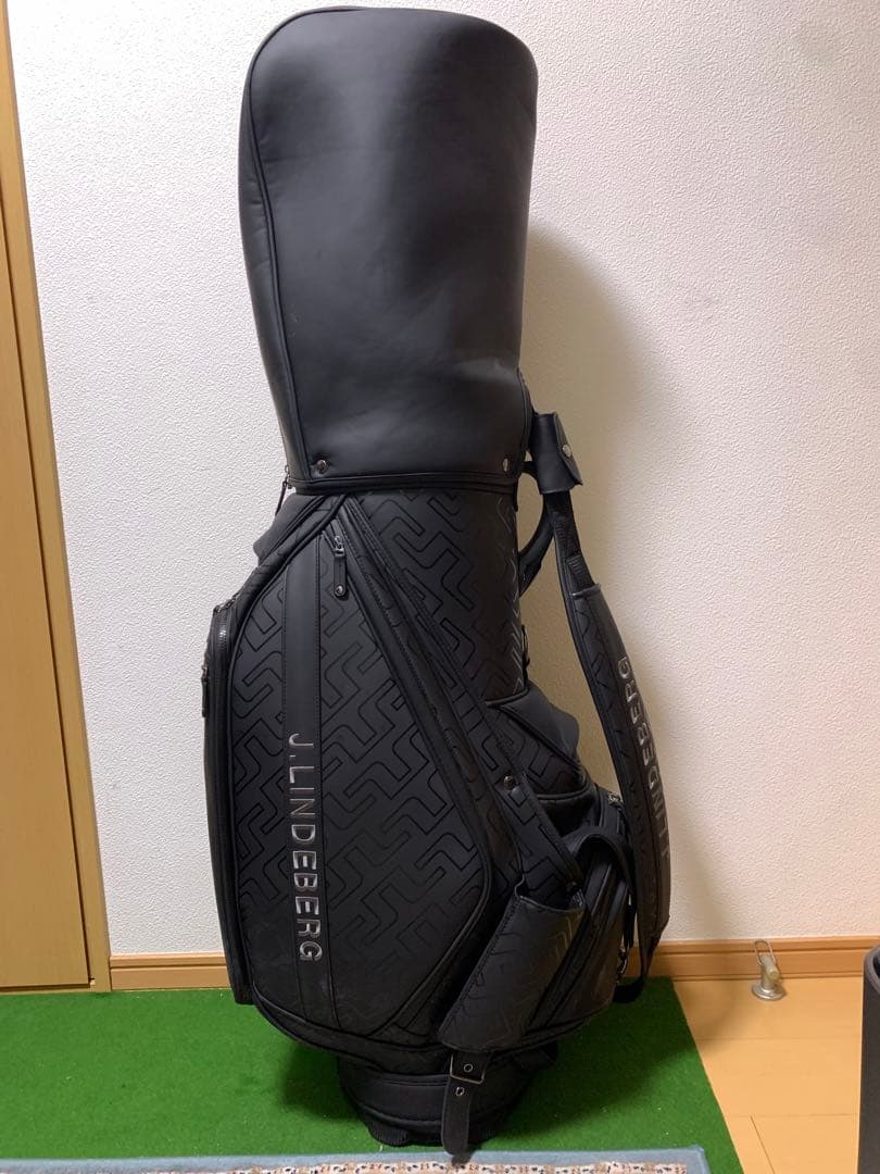 _tcs_　J.LINDEBERG ブラック　キャディバッグ