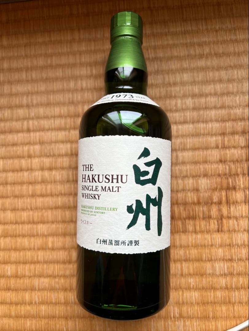白州 シングルモルトウイスキー 1973ラベル