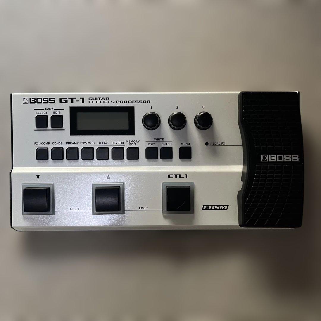 BOSS GT-1 限定カラー　純正アダプター付き