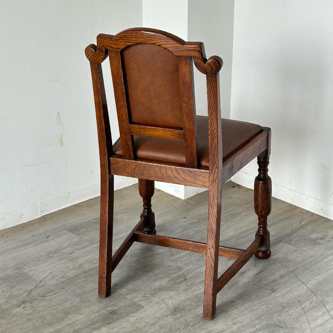 イギリス アンティーク 家具 ダイニング チェア 1930年頃 椅子 591A3