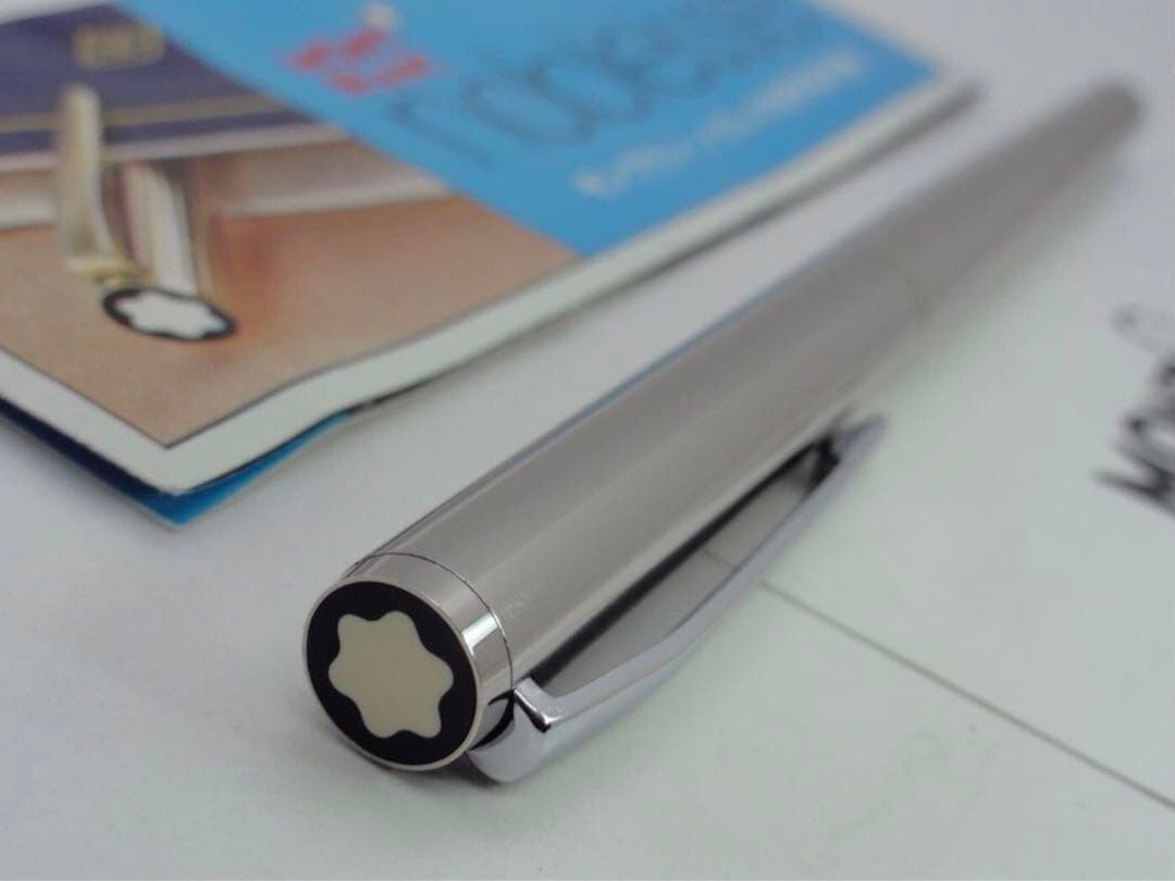 カスタム品！★モンブラン万年筆★バフ仕上げで光輝く究極の極上ノブレスNo1122