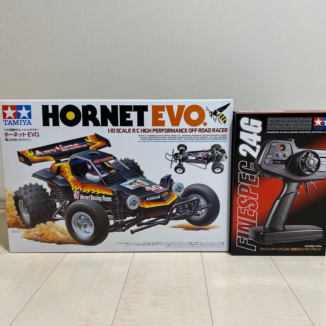 新品 1/10ホーネットevo+ファインスペック2.4G 電動RCドライブセット