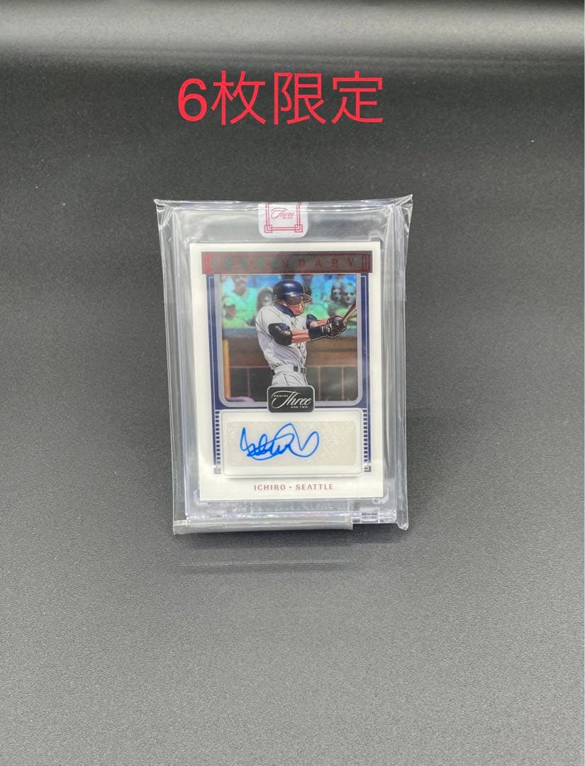 Panini イチロー　直筆サイン　6シリ