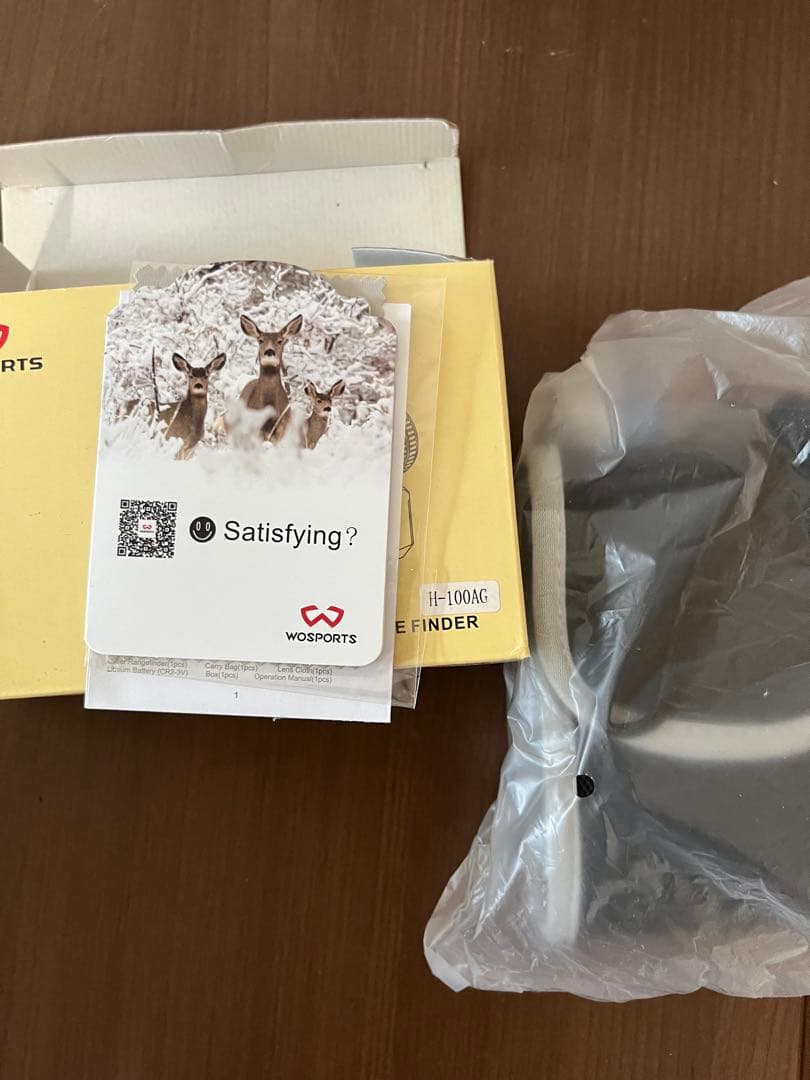 WOSPORTS ゴルフ用レーザー距離計 H-100AG型