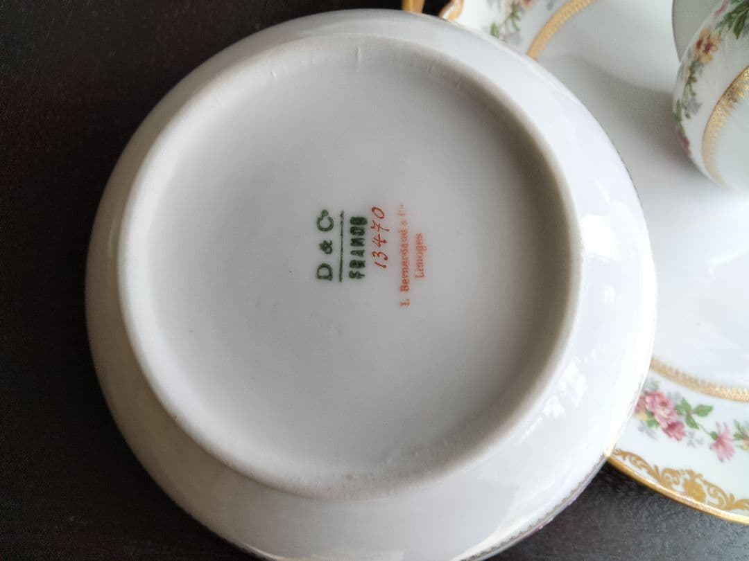 大幅値下げ、オ−ルドリモージュ三点セット、フランス