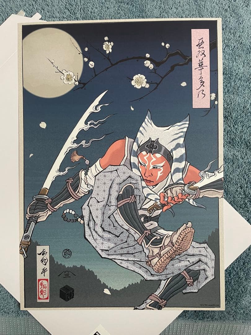 SWCJ2025限定　浮世絵アートポスター　アソーカ・タノ