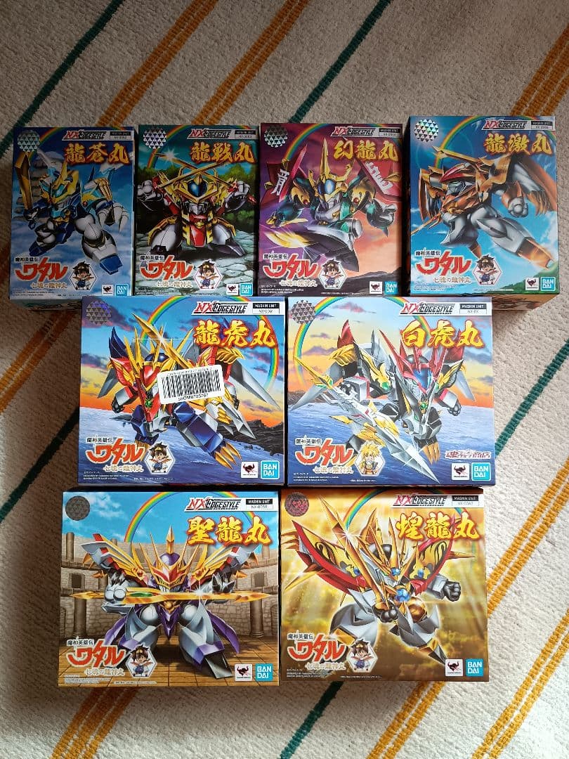 NXEDGE STYLE 魔神英雄伝ワタル 七魂の龍神丸 龍神丸全種+白虎丸