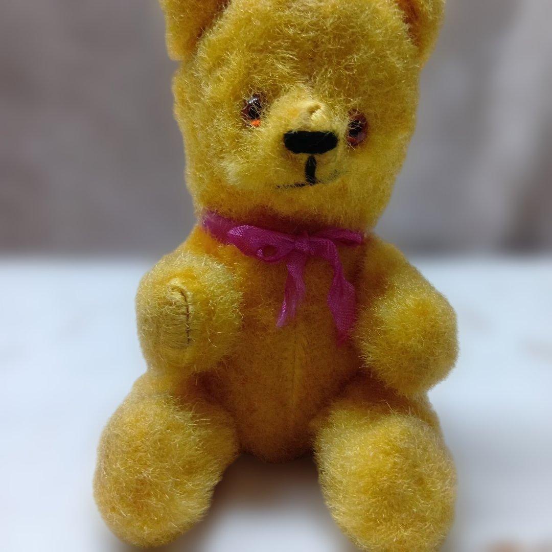 ♥フランスからやって小ぶりな可愛い　アンティーク　テディベア♥