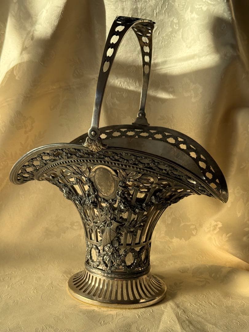 花器　アンティーク　WMF 1909年　ドイツ製　フランス輸出用　特別モデル