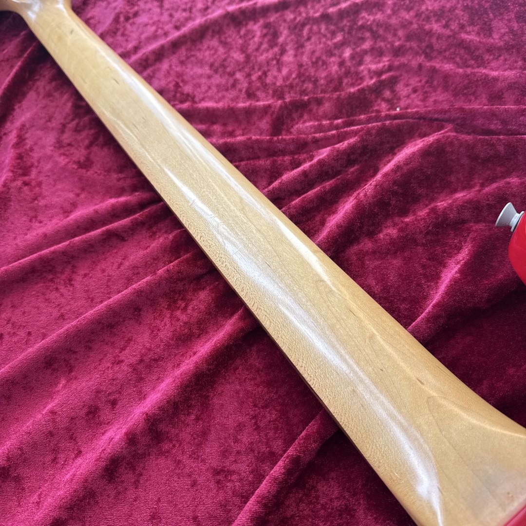 メンテ済 Squier by Fender PRECISION BASS RED