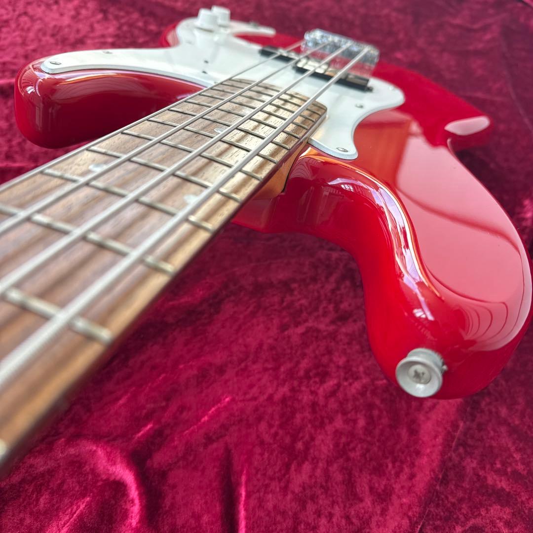 メンテ済 Squier by Fender PRECISION BASS RED