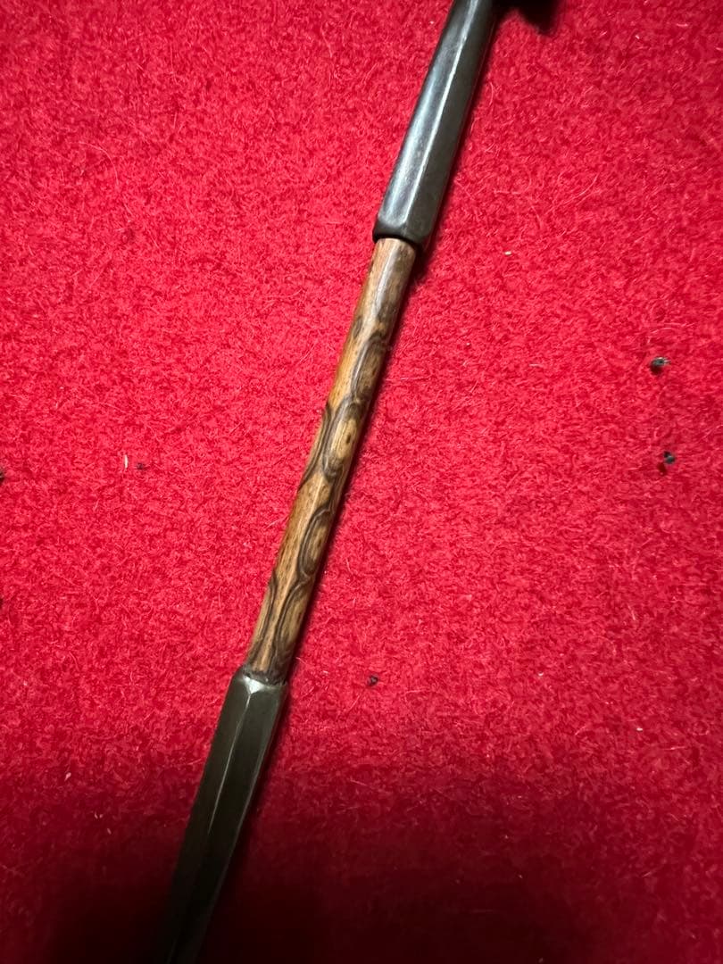 金製金具 煙草入れ k18刻印煙管 斑竹