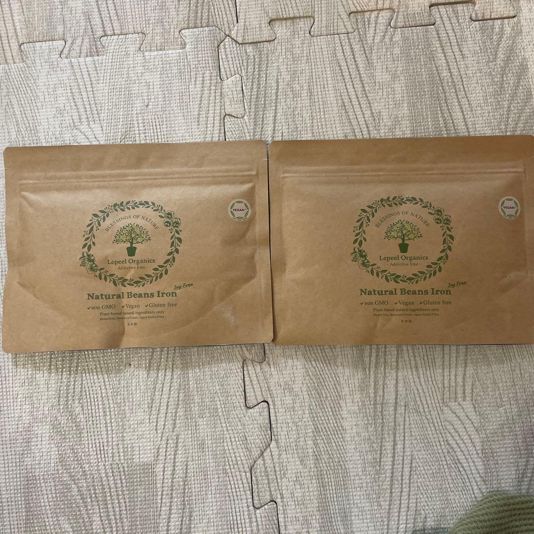 Lepoti Organics マメ鉄　フェリチン鉄　2パック