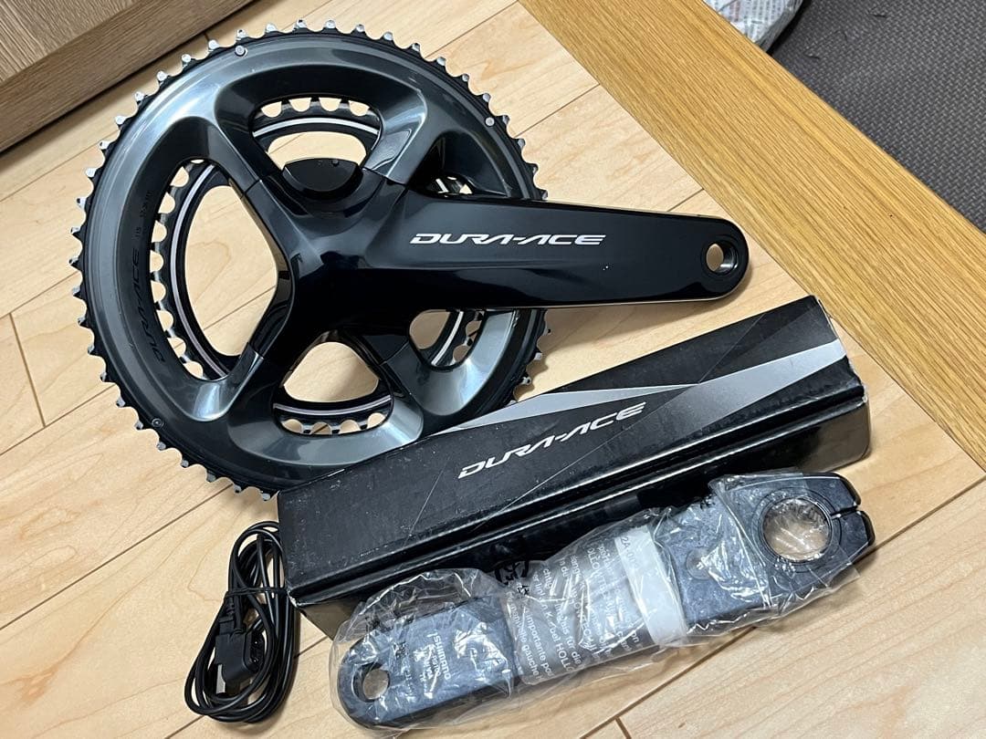 極美品　FC-9100-P チェーンリング走行少 デュラエース