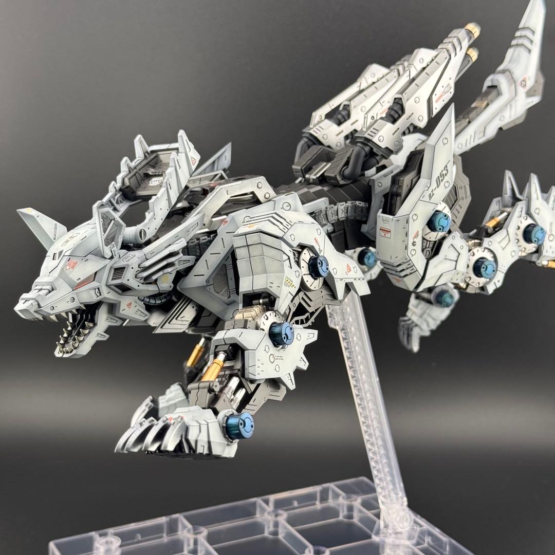 コトブキヤ ゾイド ケーニッヒウルフ デュアルスナイパーライフルセット 全塗装