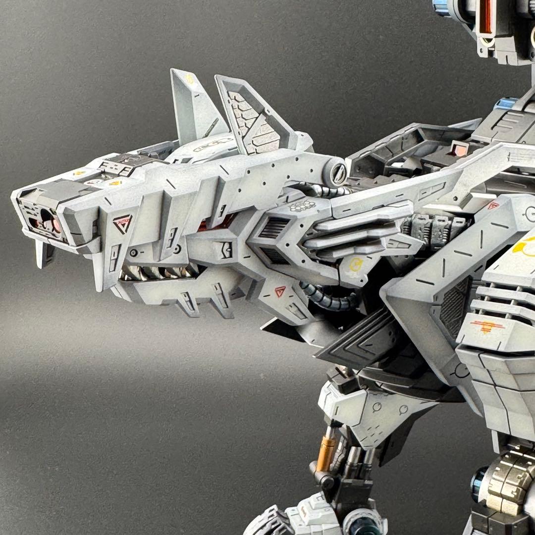 コトブキヤ ゾイド ケーニッヒウルフ デュアルスナイパーライフルセット 全塗装