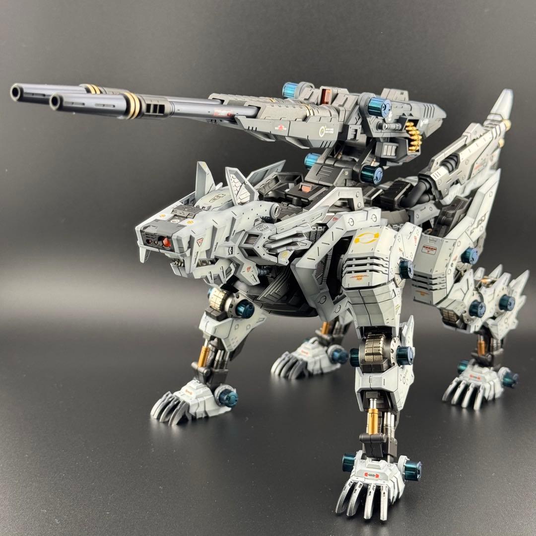 コトブキヤ ゾイド ケーニッヒウルフ デュアルスナイパーライフルセット 全塗装