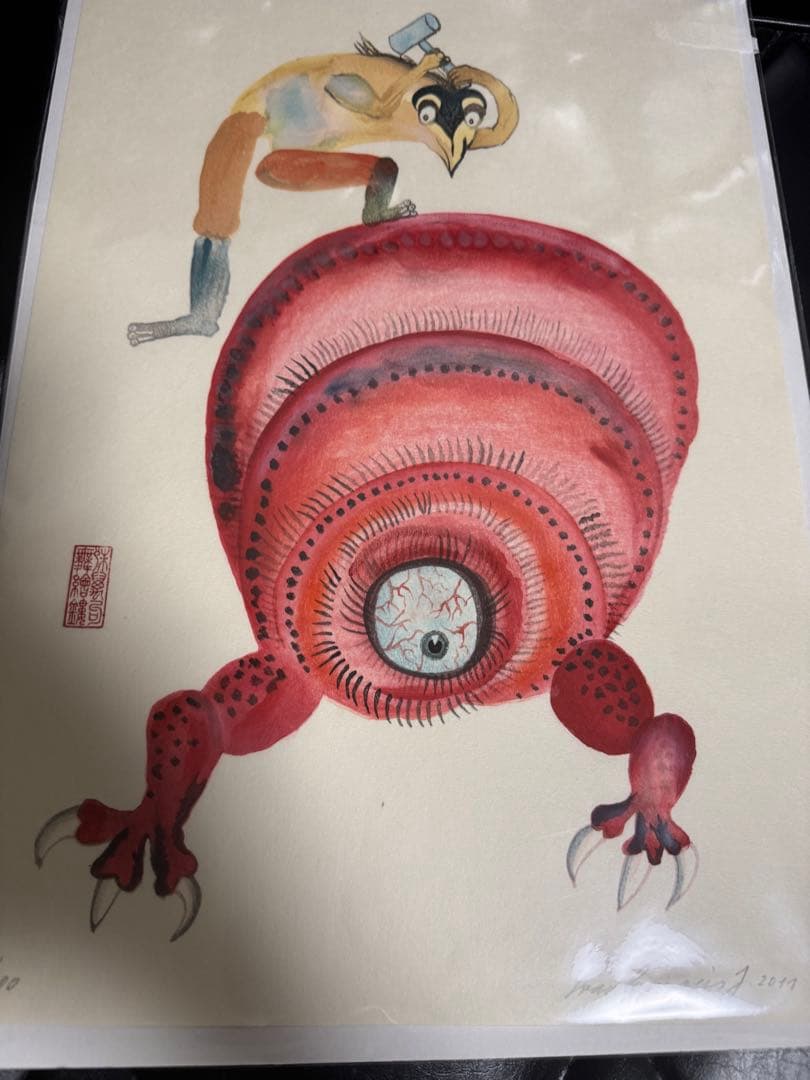 ヤンシヴァンクマイエル　版画　直筆サイン、エディション入り