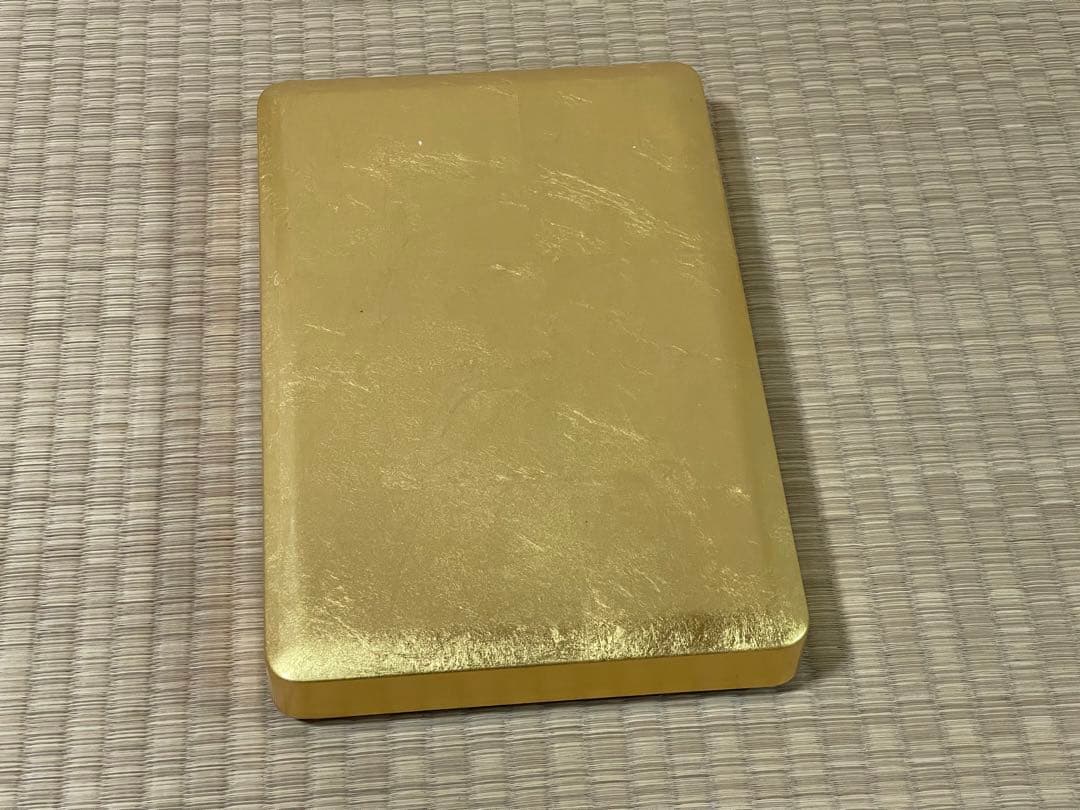 硯箱 金沢箔 純金箔