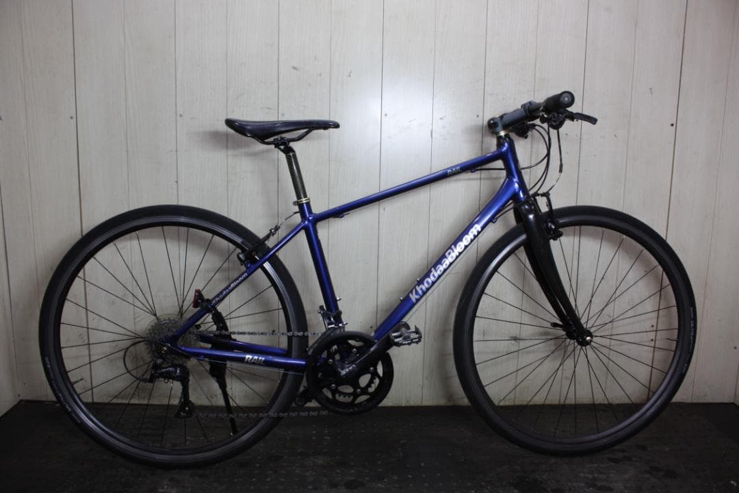 コーダーブルームrail 700C アルミ 2X9S 440mm クロスBLUE