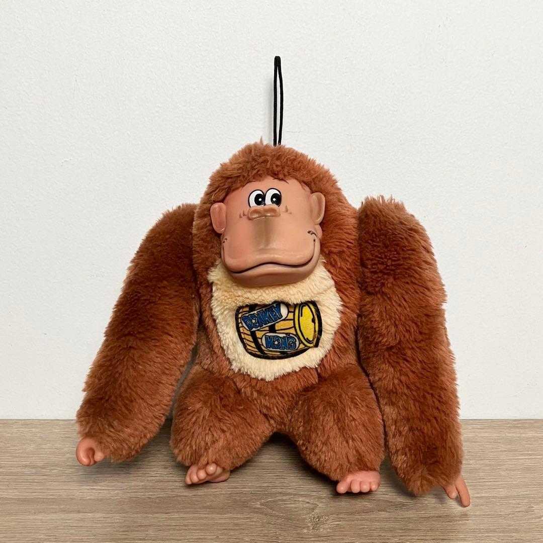 ドンキーコング DONKEY KONG 1982年 ソフビ ぬいぐるみ レトロ