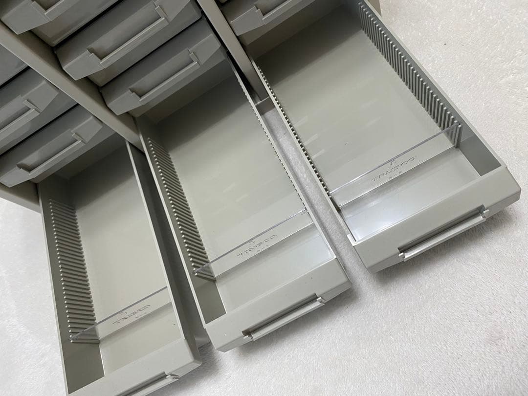 TRUSCO中山 バンラックケース B型 3列5段 B-35-NG ネオグレー