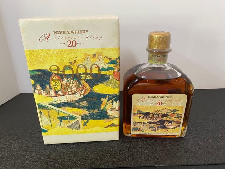 古酒　ニッカ　ウイスキー   二千年祭　 アニバーサリーブレンド 20年