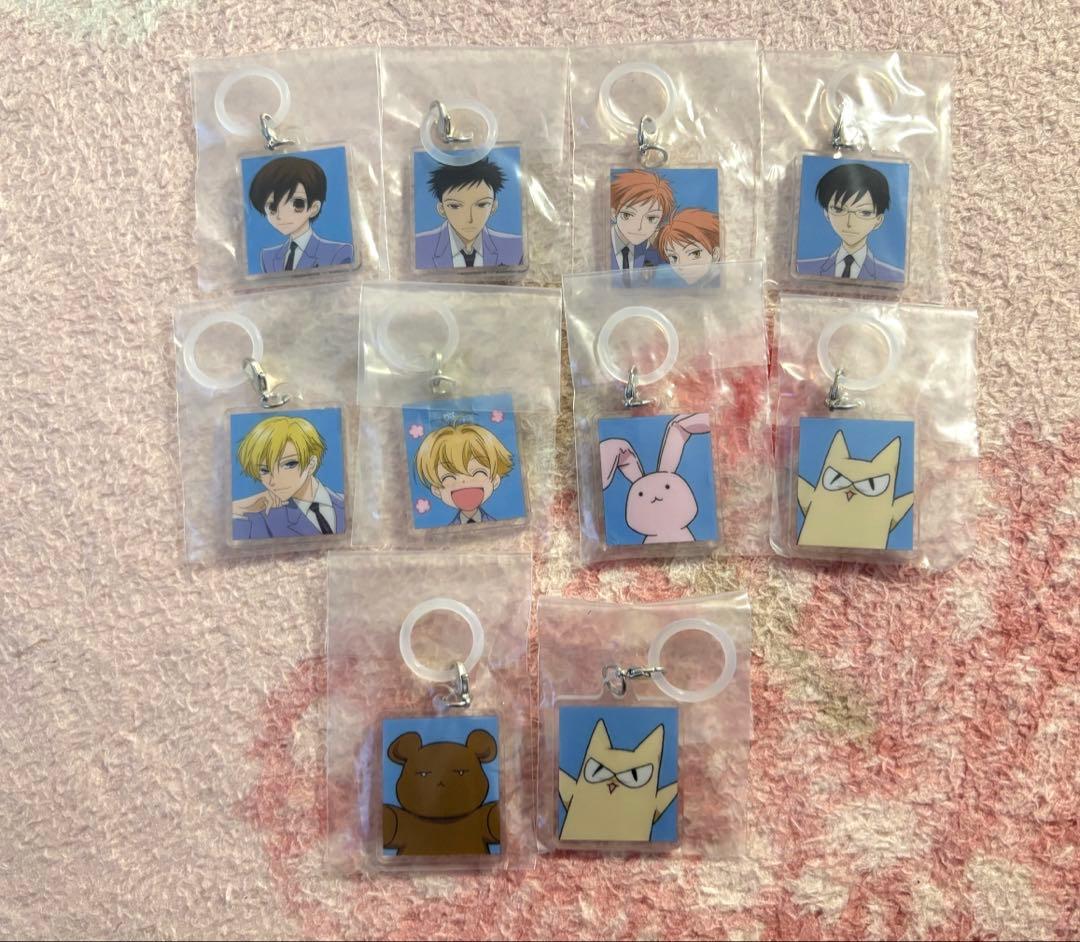 即購入OK 早い者勝ち 桜蘭高校ホスト部 めじるしアクセサリー 全種コンプセット