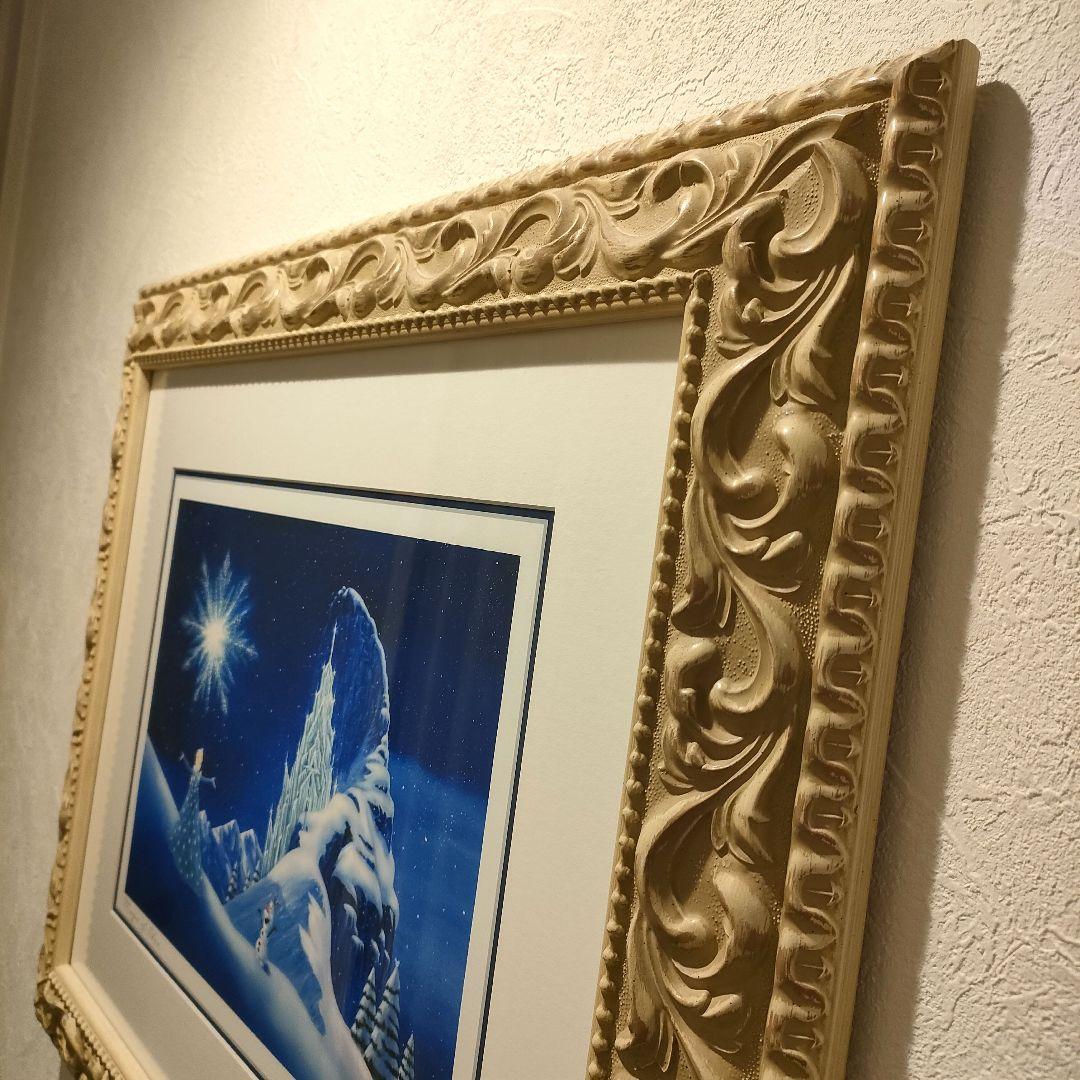 【限定品】アナと雪の女王 サイン入りアート Magic of Elsa