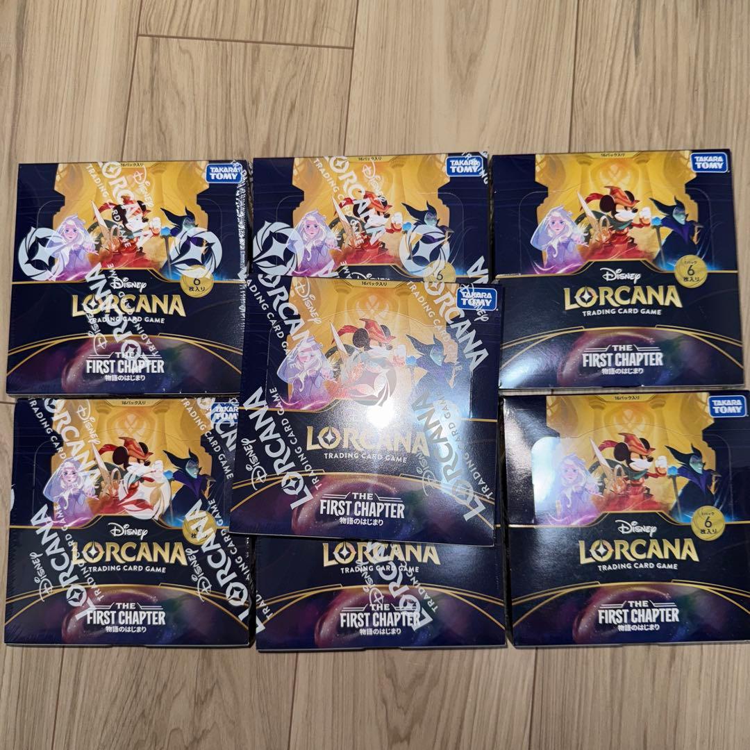 新品未開封シュリンク付き Disney ロルカナ 物語のはじまり 7BOX