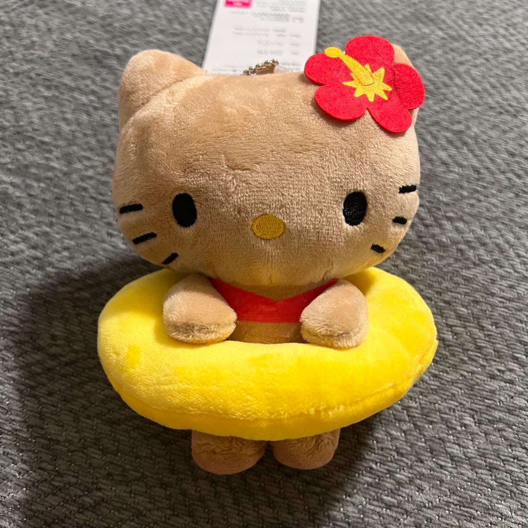 日焼けハローキティ ぬいぐるみ セット