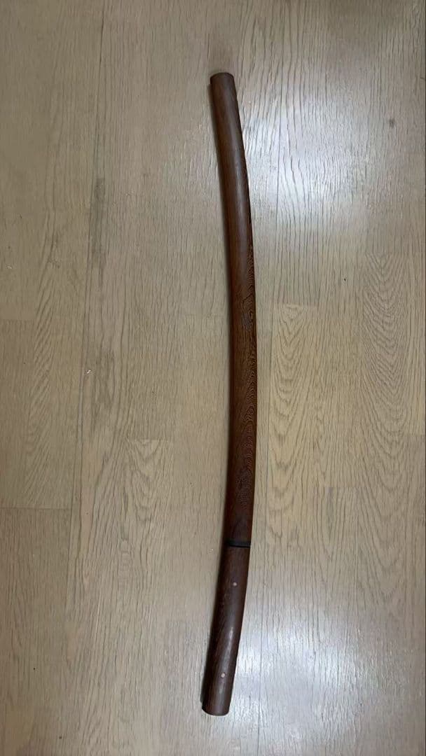 花梨木鞘居合刀 模造刀　1095 鋼日本刀　居合練習