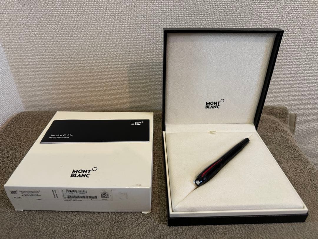 MONTBLANCモンブランStarWalkerボールペン黒/赤 超美品