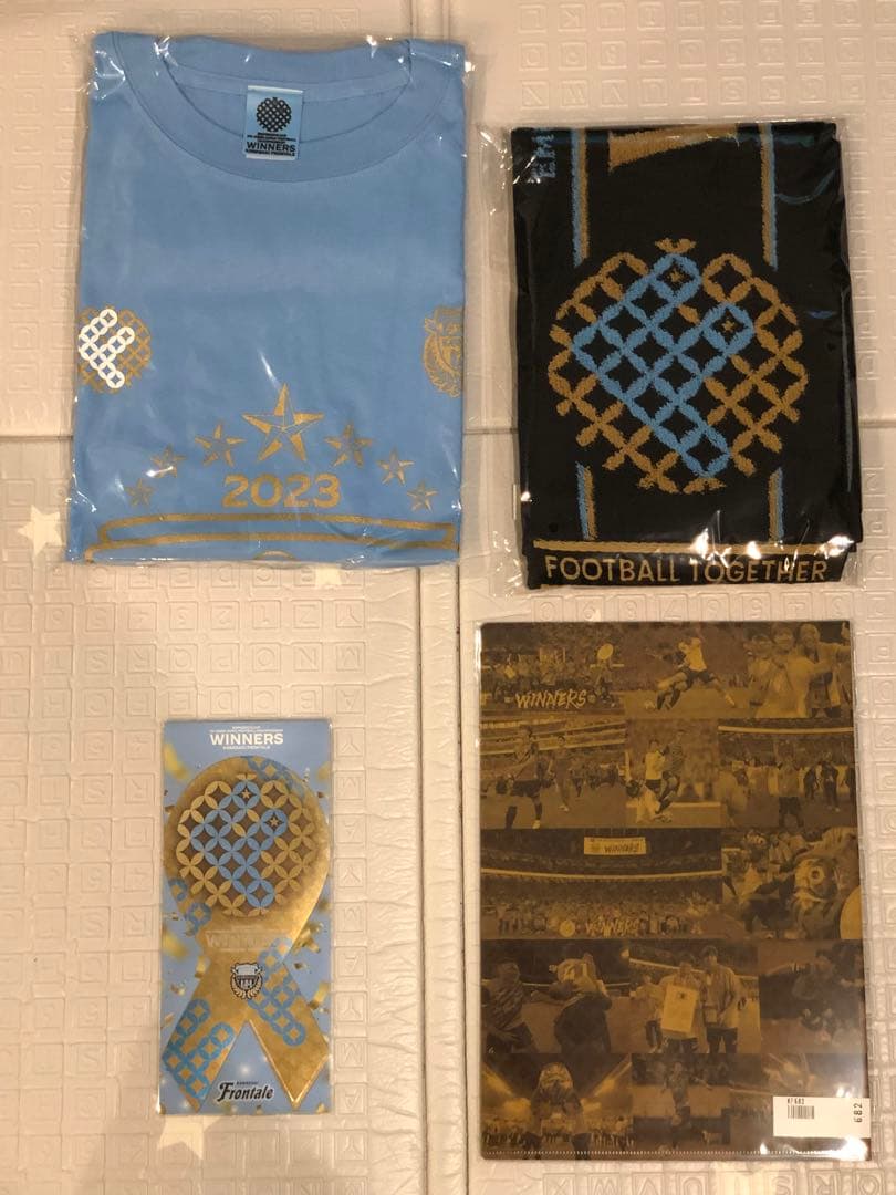 【新品未使用】川崎フロンターレ天皇杯2023 優勝記念グッズ
