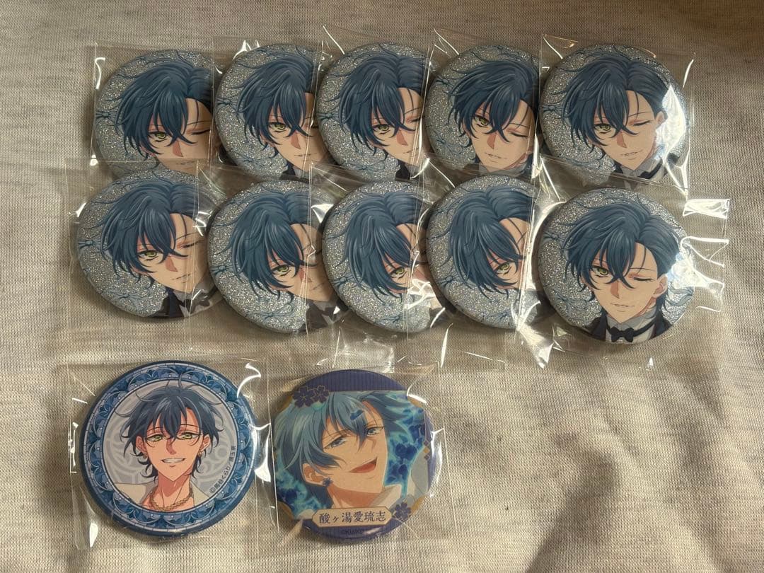 酸ヶ湯愛琉志　缶バッジ　spoon 他