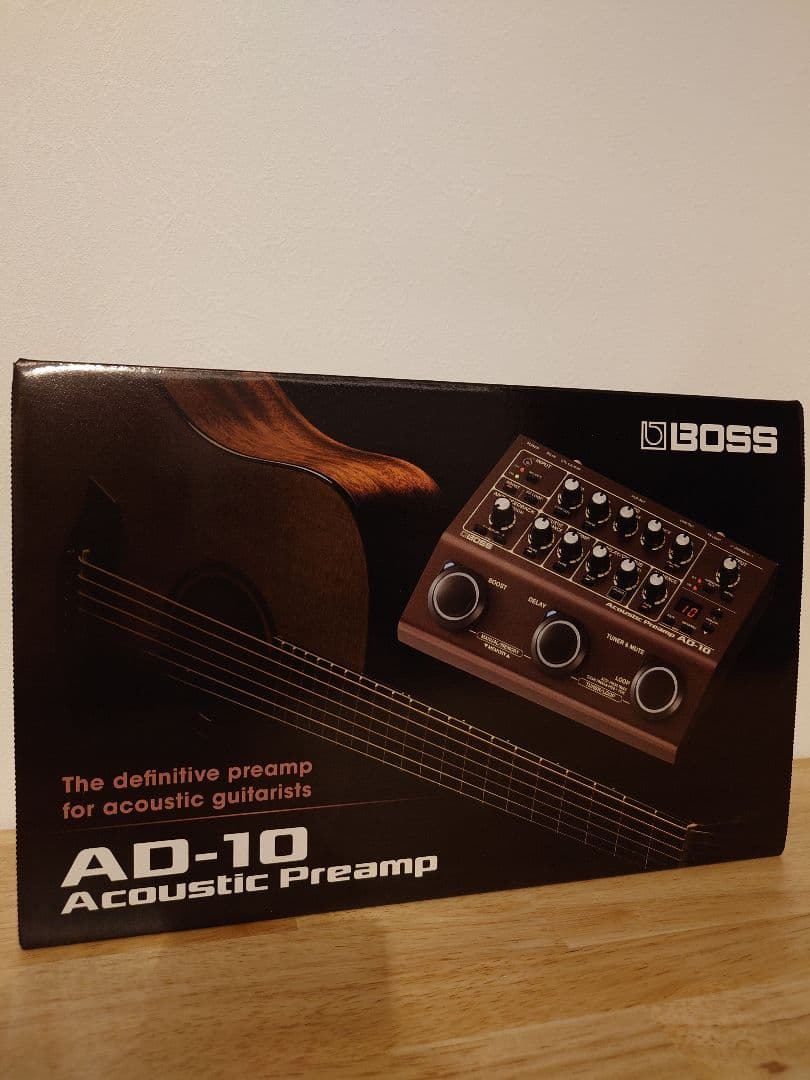 【未使用に近い】 BOSS AD-10 acoustic preamp